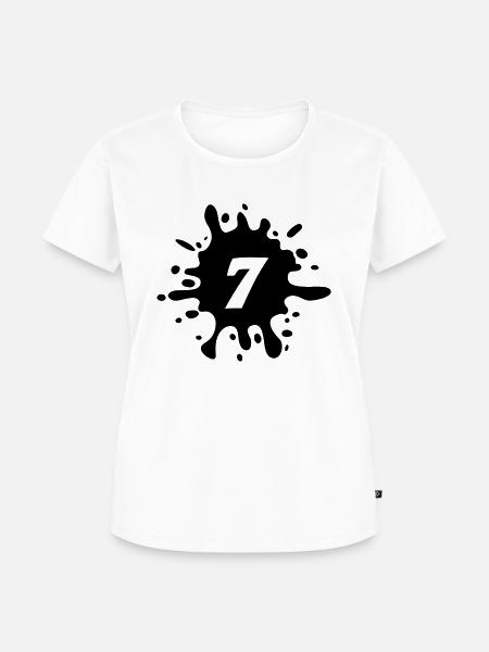 7 - Frauen Premium Bio T-Shirt - Weiß