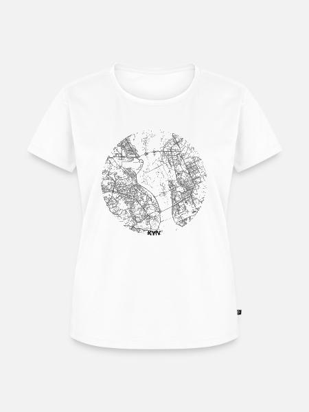 KIEW - Frauen Premium Bio T-Shirt - Weiß