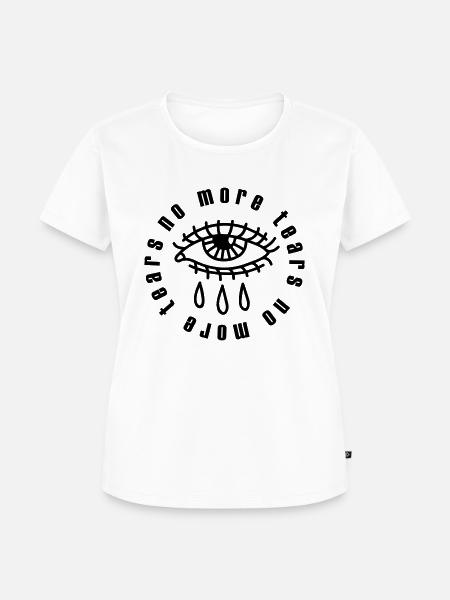 tears - Frauen Premium Bio T-Shirt - Weiß