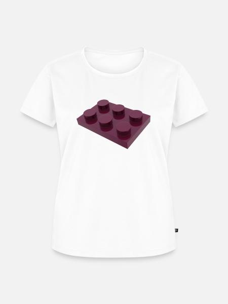Stein - Frauen Premium Bio T-Shirt - Weiß