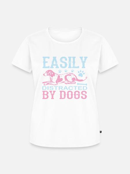 PawPrint Couture - Frauen Premium Bio T-Shirt - Weiß