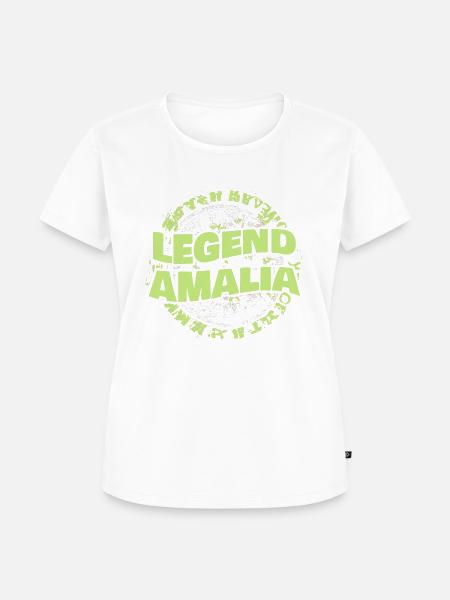 Amalia - Frauen Premium Bio T-Shirt - Weiß