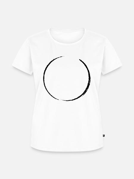 Kreis - Frauen Premium Bio T-Shirt - Weiß