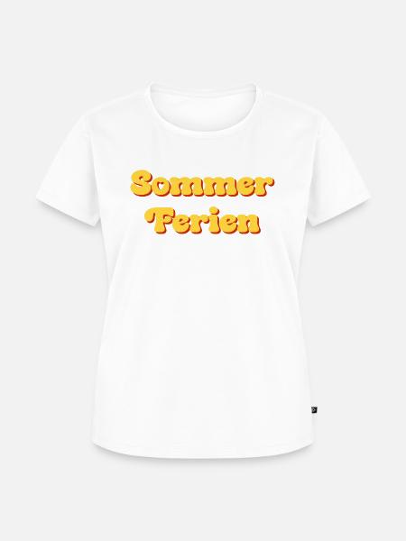 Sommerferien - Frauen Premium Bio T-Shirt - Weiß