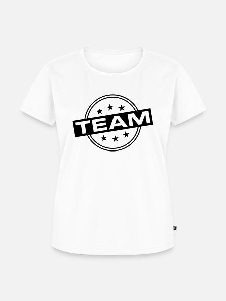 Team - Frauen Premium Bio T-Shirt - Weiß