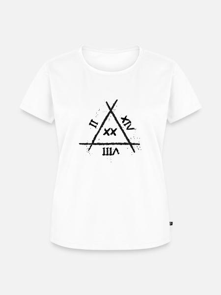 D20 Arkaner - Frauen Premium Bio T-Shirt - Weiß