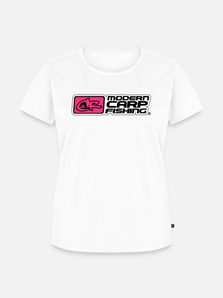 Catch and Respect,Angeln,Fishing - Frauen Premium Bio T-Shirt - Weiß
