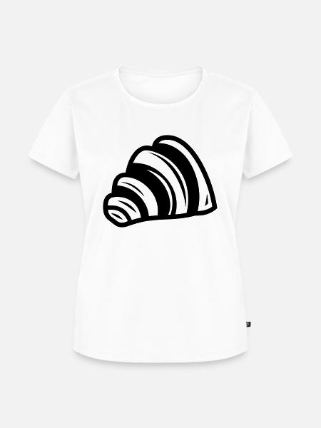 Halbmond - Frauen Premium Bio T-Shirt - Weiß