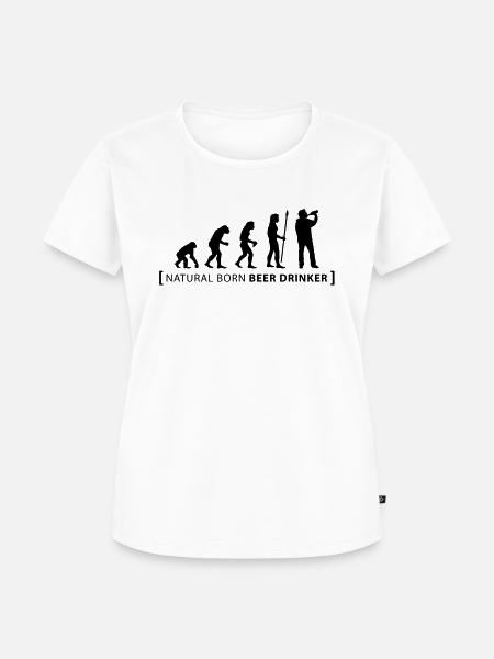 fassbier - Frauen Premium Bio T-Shirt - Weiß