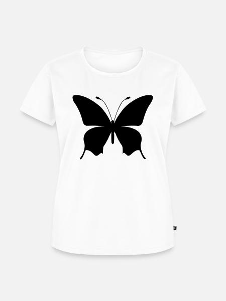 Kleiner Schmetterling - Frauen Premium Bio T-Shirt - Weiß