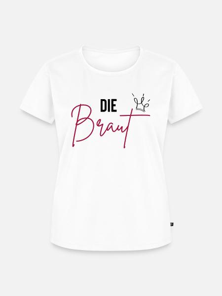 die braut - Frauen Premium Bio T-Shirt - Weiß