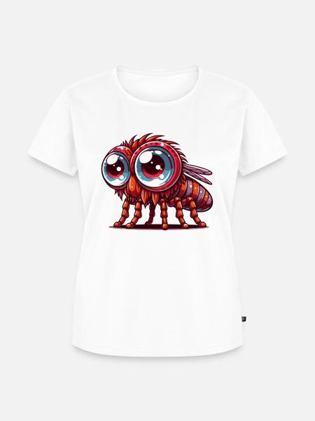 Fliegen - Frauen Premium Bio T-Shirt - Weiß