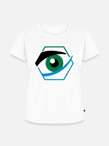 Auge 7d Augenarzt - Frauen Premium Bio T-Shirt - Weiß