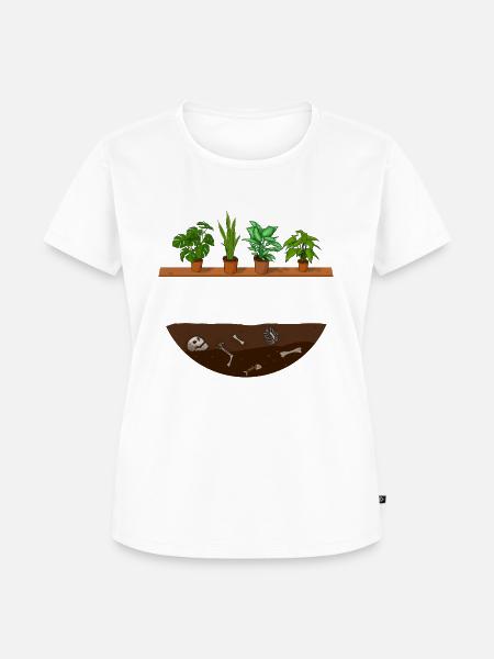 Gärtnerin Pflanzen - Frauen Premium Bio T-Shirt -
