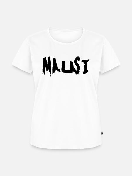 Mausi - Frauen Premium Bio T-Shirt - Weiß