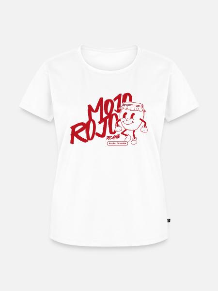 MOJOROJO - Frauen Premium Bio T-Shirt - Weiß