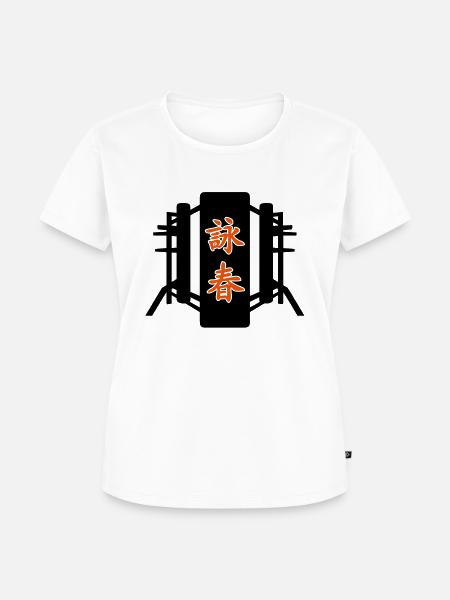 Ving Tsun Training 2c - Frauen Premium Bio T-Shirt - Weiß