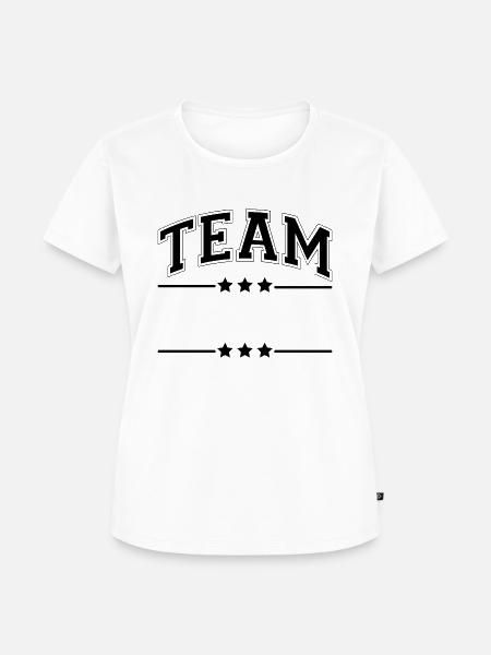 Team - Frauen Premium Bio T-Shirt - Weiß