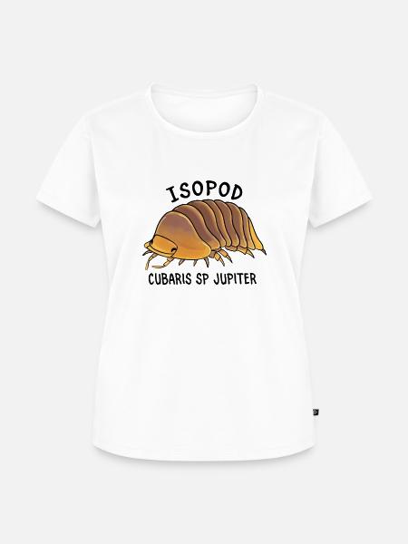 Assel cubaris sp Jupiter - Frauen Premium Bio T-Shirt - Weiß