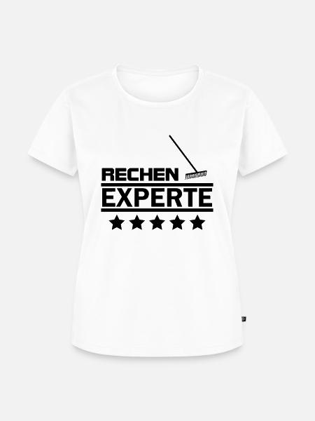 rechen experte - Frauen Premium Bio T-Shirt - Weiß