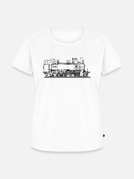 Zug - Frauen Premium Bio T-Shirt - Weiß