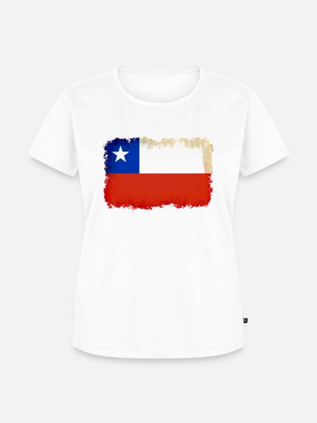 Chile - Frauen Premium Bio T-Shirt - Weiß
