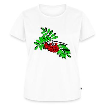 Cendres de montagne - T-shirt Premium bio Femme - blanc - Devant - AI Model Female 172 dark (172cm)