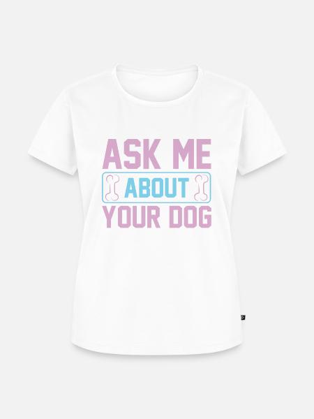 PawPrint Couture - Frauen Premium Bio T-Shirt - Weiß