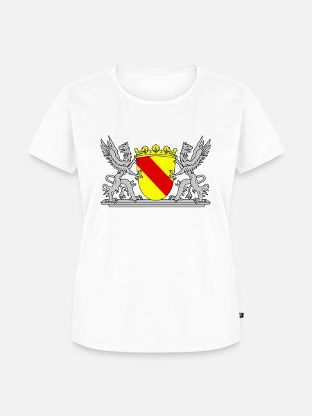 Großherzogtum Baden - Frauen Premium Bio T-Shirt - Weiß