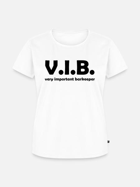 barkeeper - Frauen Premium Bio T-Shirt - Weiß