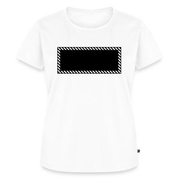 FRAME - Women's Premium Organic T-shirt - white - Front - AI Model Female 172 dark (172cm)