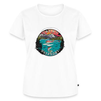 Hydravion de plein air - T-shirt Premium bio Femme - blanc - Devant - AI Model Female 172 dark (172cm)