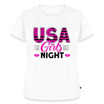Maid of Honor Girls Evening Party Ladies Gift - Women's Premium Organic T-shirt - white - Front - AI Model Female 172 dark (172cm)