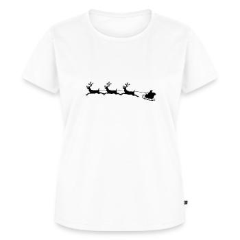 Weihnachten - Frauen Premium Bio T-Shirt - Weiß - Vorne - AI Model Female 172 dark (172cm)
