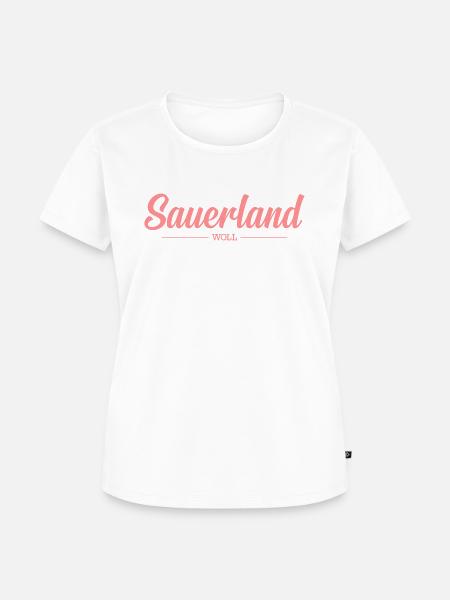Sauerland Edition - Heimat - Frauen Premium Bio T-Shirt - Weiß