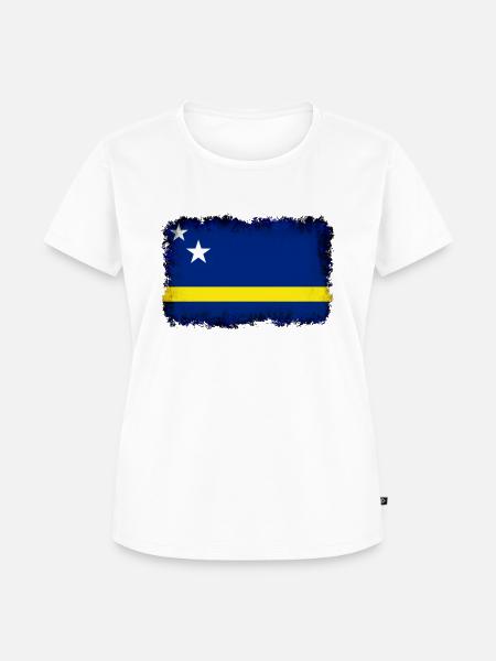 Curaçao - Frauen Premium Bio T-Shirt - Weiß