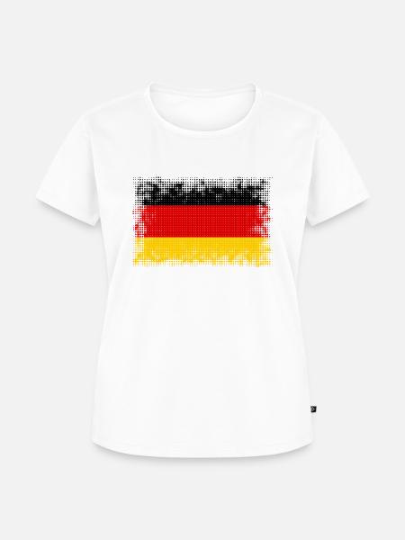 Deutschland - Frauen Premium Bio T-Shirt - Weiß
