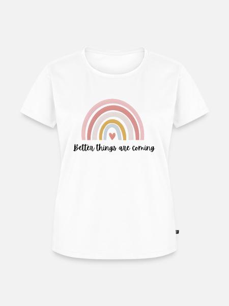Arctic Eleganz - Frauen Premium Bio T-Shirt - Weiß