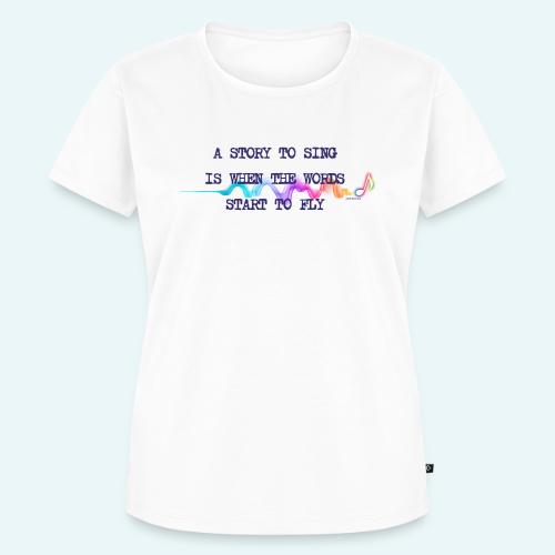 INTENSIA WORDS TO THINK OR TO SING BOOK MERCH - Women's Premium Organic T-shirt