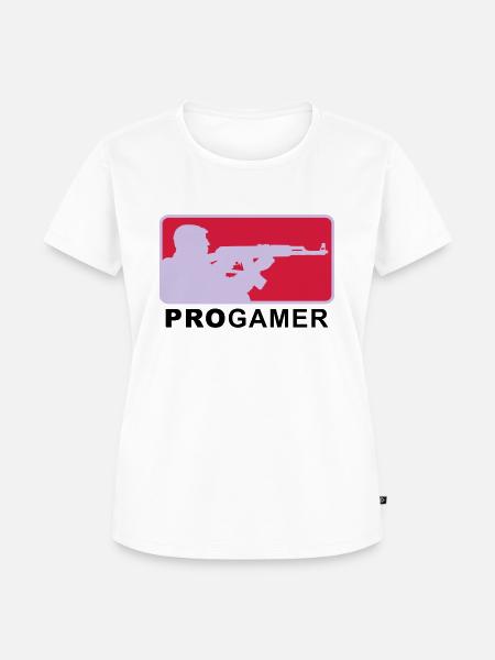 progamer_2011_4_3c - Frauen Premium Bio T-Shirt - Weiß