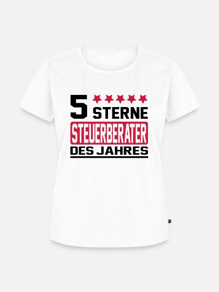 steuerberater - Frauen Premium Bio T-Shirt - Weiß