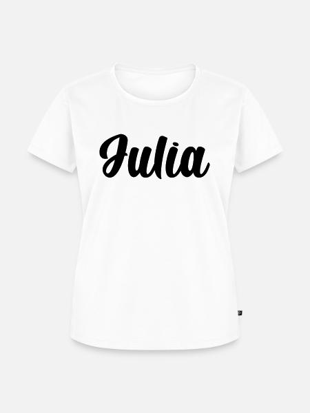 Julia - Frauen Premium Bio T-Shirt - Weiß