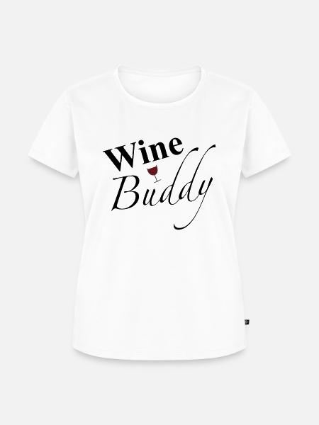 Wein - Frauen Premium Bio T-Shirt - Weiß