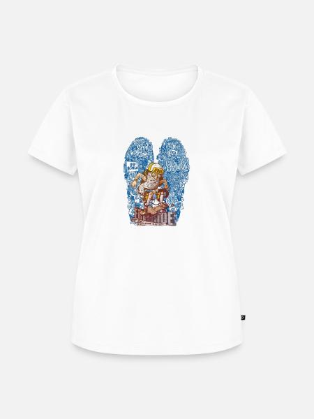 2 Original - Frauen Premium Bio T-Shirt - Weiß