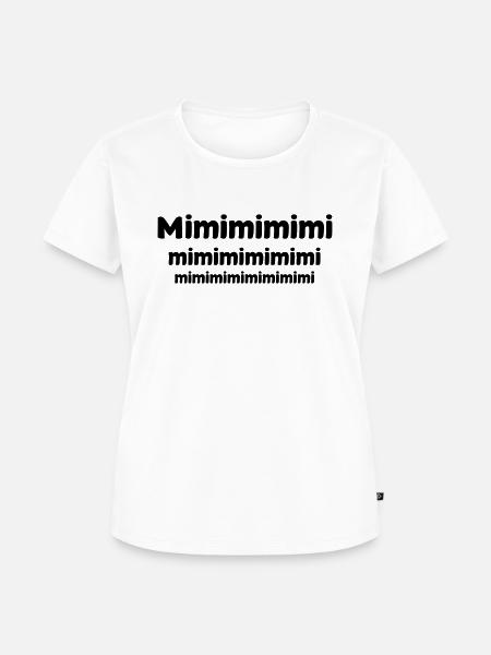 Mimimimi - Frauen Premium Bio T-Shirt - Weiß