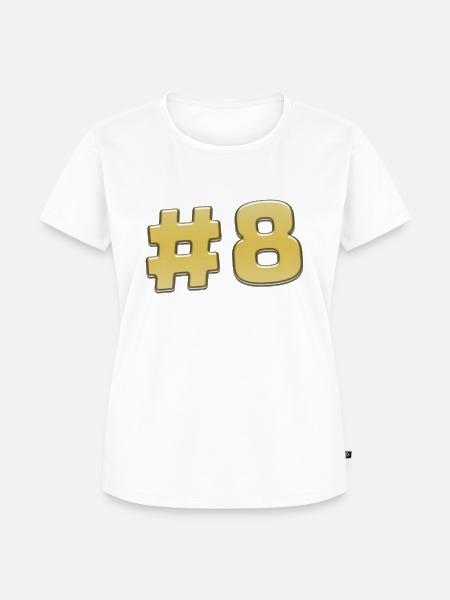 achter - Frauen Premium Bio T-Shirt - Weiß