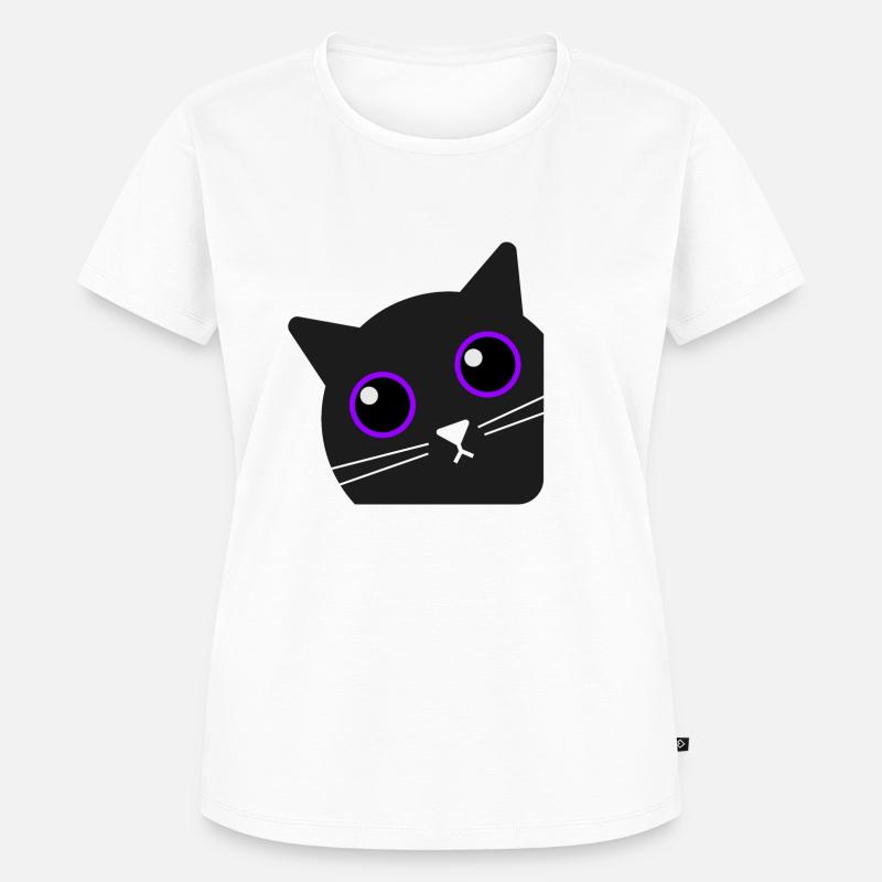 Widget chat mignon - T-shirt Premium bio Femme - undefined