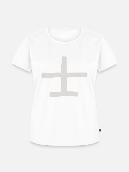Samurai (Japanisch) - Kanji Schriftzeichen - Frauen Premium Bio T-Shirt - Weiß