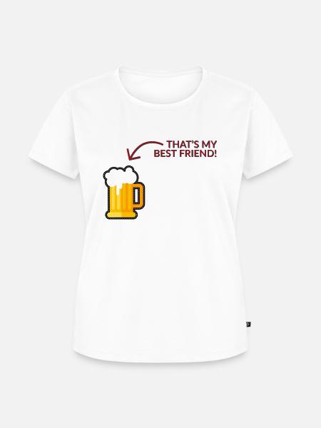 That´s my best Friend - Frauen Premium Bio T-Shirt - Weiß