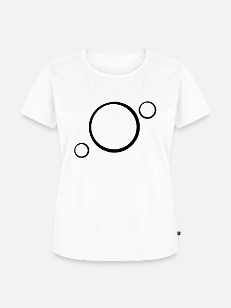 Kreis - Frauen Premium Bio T-Shirt - Weiß